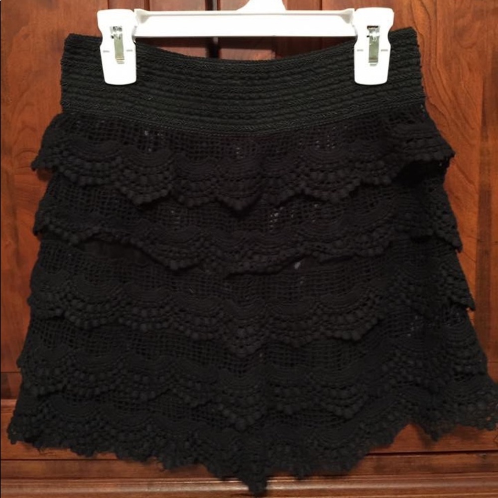 Black Lace shorts